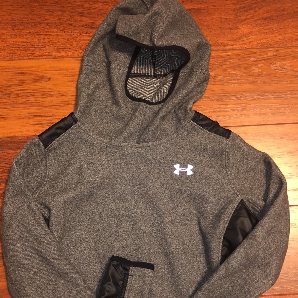 Under Armour black and grey pullover jacket. Size XS. - Picture 3 of 7